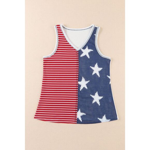Azura Exchange  Flag Print Tank Top - Picture 15 of 15
